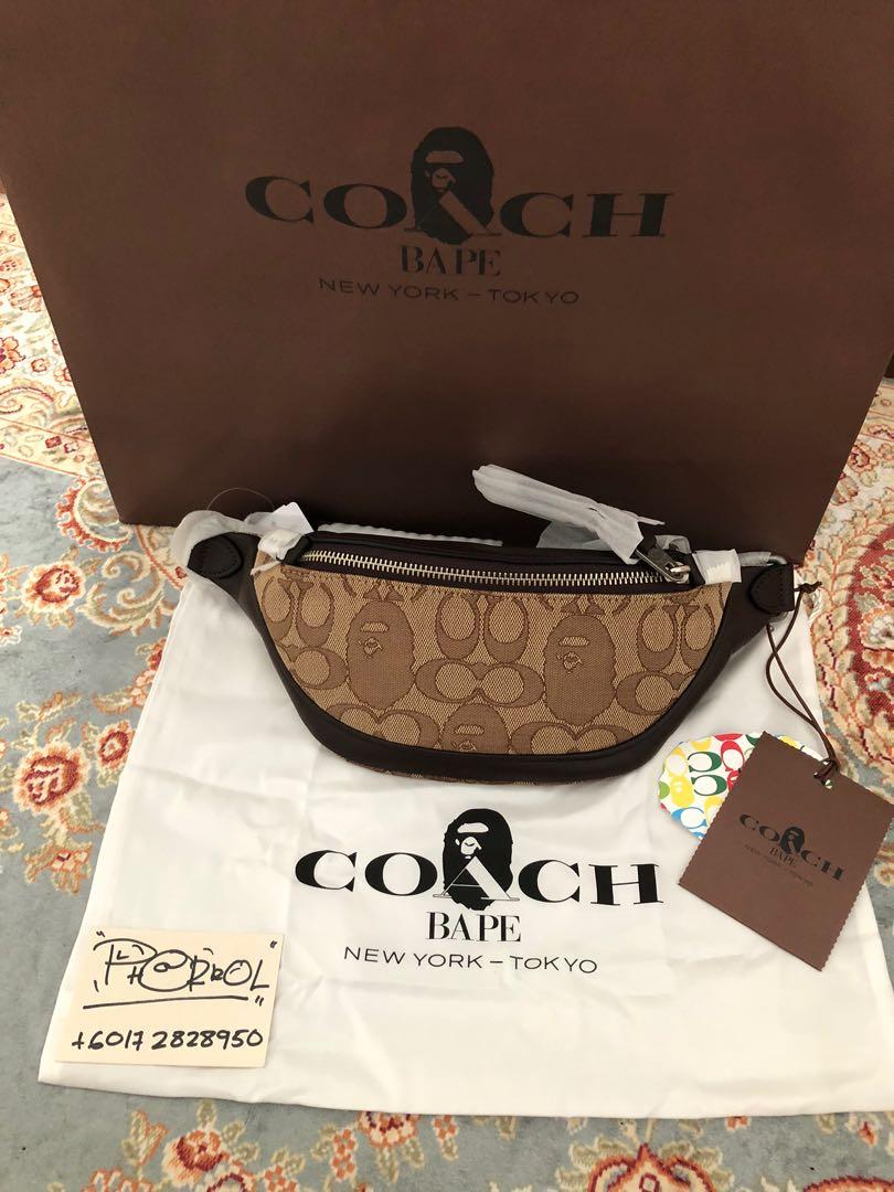 Bape x Coach Rivington Belt Bag