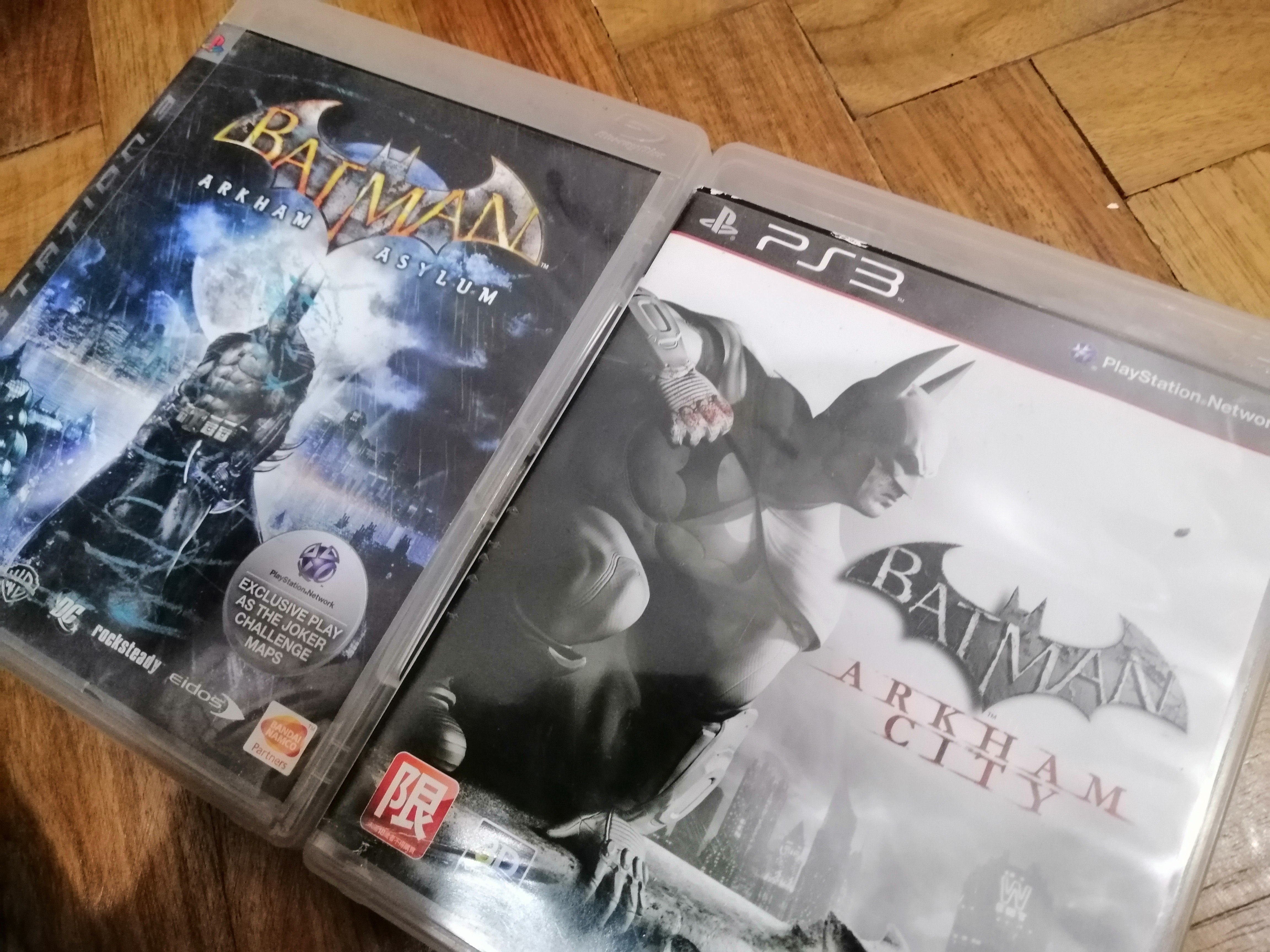 Batman Arkham Asylum And Arkham City Ps3 Video Gaming Video Games Playstation On Carousell