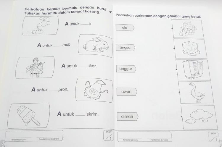 Bimbingan Ceria Mengenal Huruf Untuk Kanak Kanak Prasekolah Hobbies