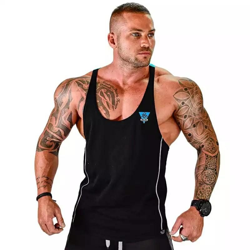 Mens bodybuilding tank tops best sale