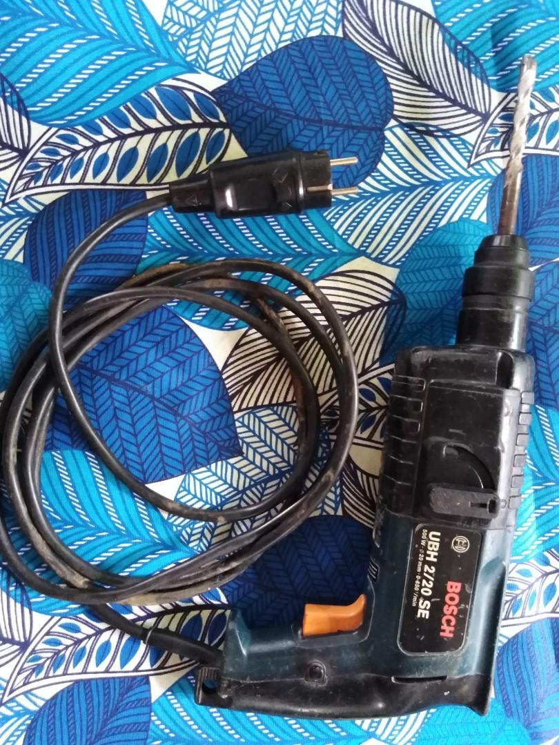 Bosch rotary&hammer drill, Furniture & Home Living, Cleaning & Homecare
