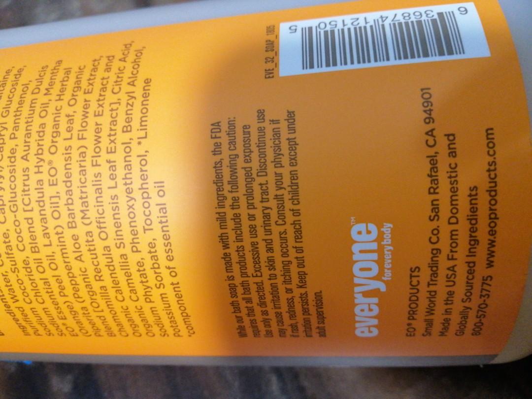 Brand New Everyone Soap for Everybody, 3 in 1, Citrus+Mint, Health