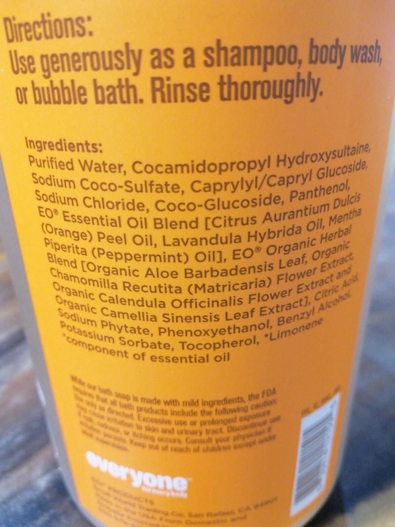 Brand New Everyone Soap for Everybody, 3 in 1, Citrus+Mint, Health