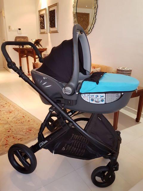 pram with second seat