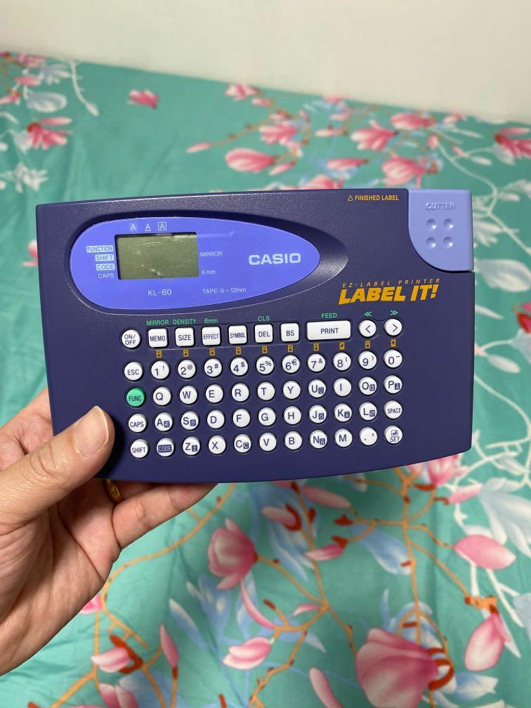 Casio Label Printer, Hobbies & Toys, Stationery & Craft, Stationery