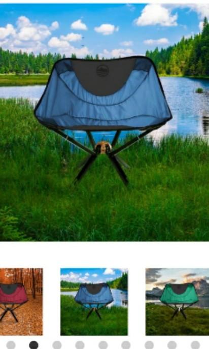 Cliq product Go chair packable hiking chair Furniture Home