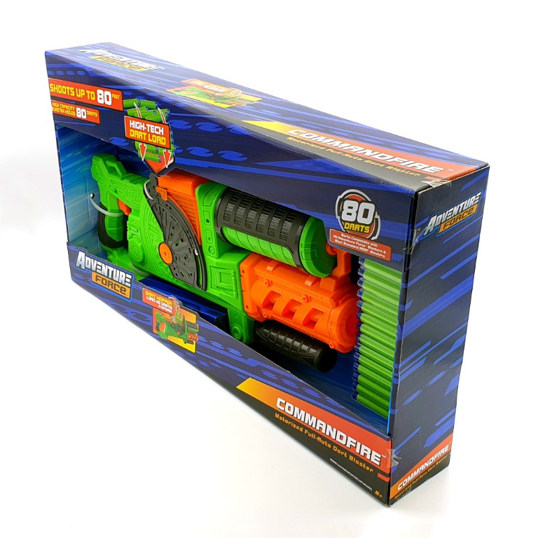 Dart Zone Adventure Force Commandfire Blaster Nerf Hobbies Toys