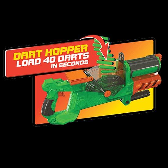 Dart Zone Adventure Force Commandfire Blaster Nerf, Hobbies & Toys ...