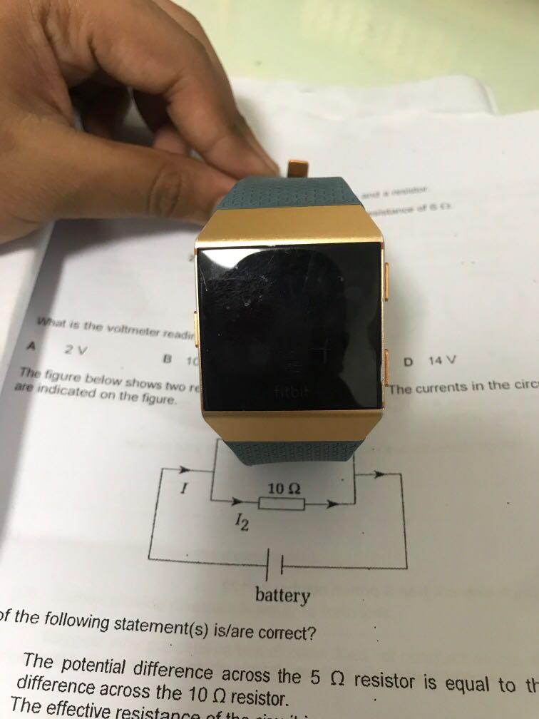 Fitbit Ionic (Category: Wearables & Smart Watches) located in Singapore. Submitted by goodstuffz123 (Listing ID 279757380, Image 1). Description: PLEASE READ DESCRIPTION Fitbit ionic Do me your best price and we’ll negotiate If possible can trade with g shock/wireless earbuds HMU if u wanna trade anything Any mrt is ok ;) Comes with charger Some scratches on the front but still working well lmk if u want a better pic.