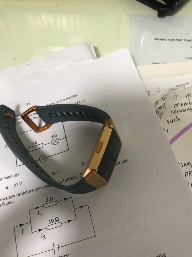 Fitbit Ionic (Category: Wearables & Smart Watches) located in Singapore. Submitted by goodstuffz123 (Listing ID 279757380, Image 3). Description: PLEASE READ DESCRIPTION Fitbit ionic Do me your best price and we’ll negotiate If possible can trade with g shock/wireless earbuds HMU if u wanna trade anything Any mrt is ok ;) Comes with charger Some scratches on the front but still working well lmk if u want a better pic.