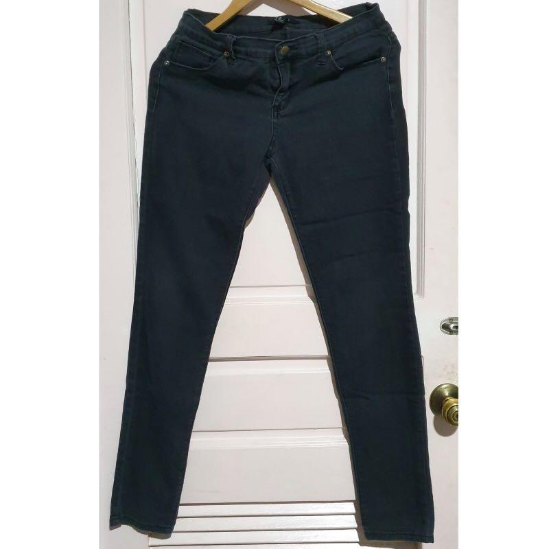 black stretchy jeans womens