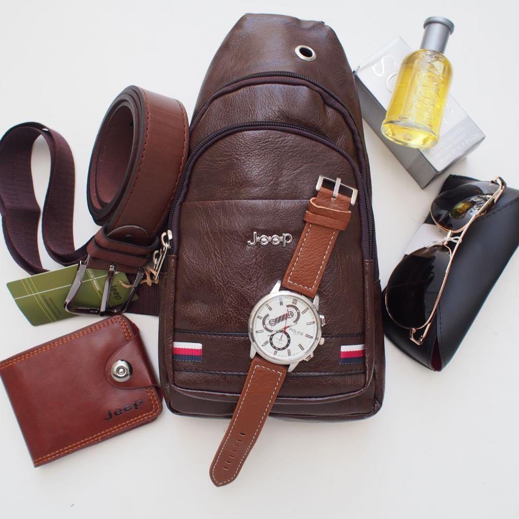 Fossil (Category: Sling Bags) located in Pasir Puteh. Submitted by mia_asyraf (Listing ID 279717403, Image 3). Description: 👆👆 set jeep rm 100/SS 110 6in1 3a 📌Spek free case biasa 📌Add rm 10 case rayban.