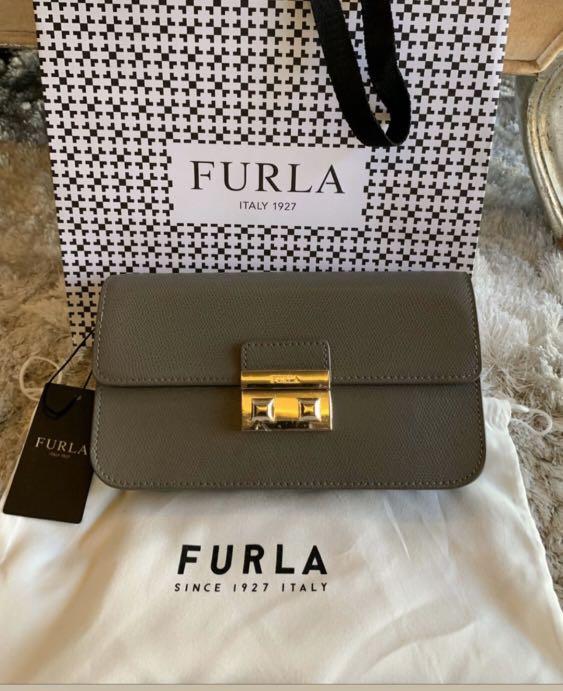 Furla slingback, Luxury, Bags & Wallets on Carousell