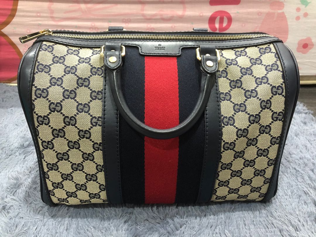 gucci bag navy