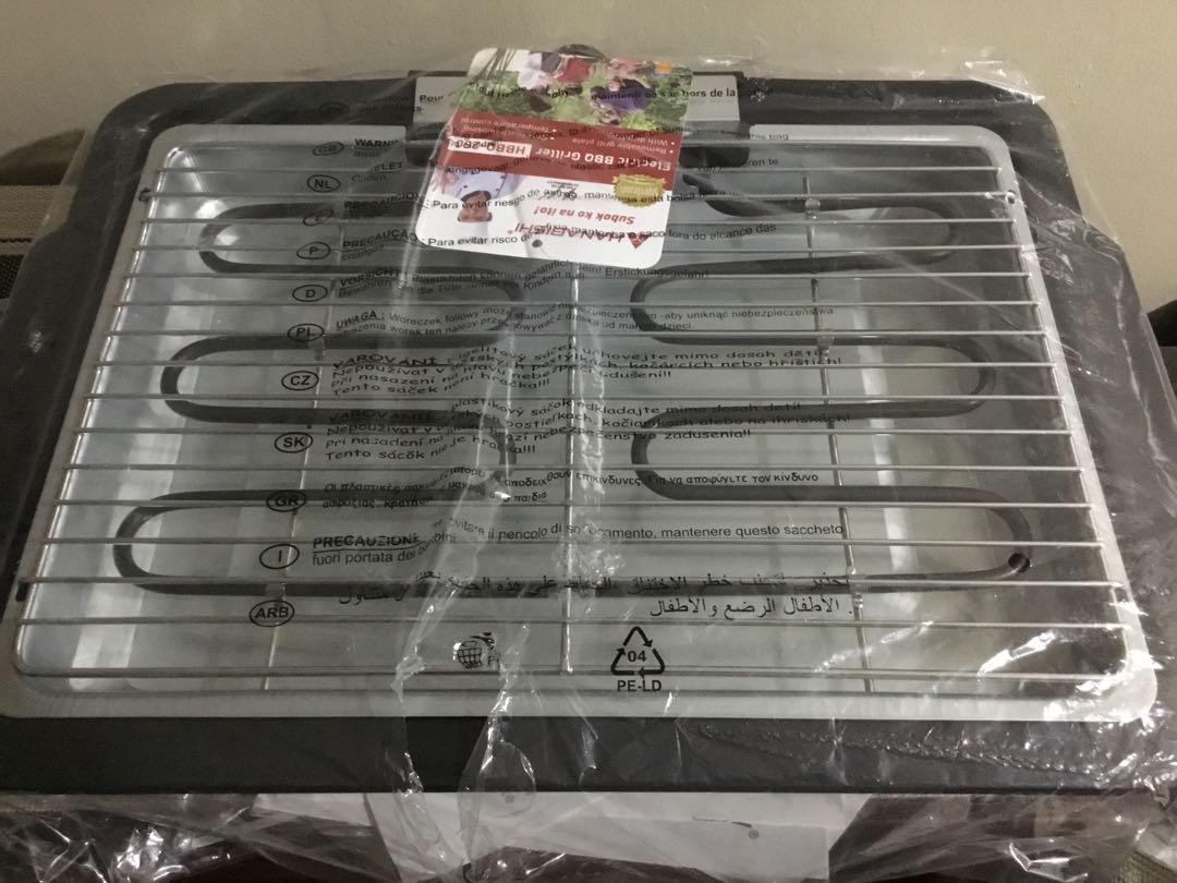 Hanabishi electric bbq griller hbbq250, TV & Home Appliances, Kitchen