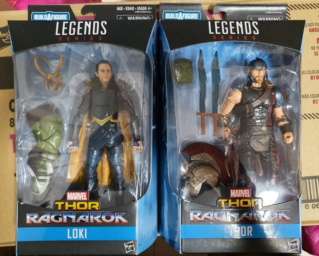 Hasbro Marvel Legends Thor Ragnarok Wave Loki And Thor Toys Games Bricks Figurines On Carousell
