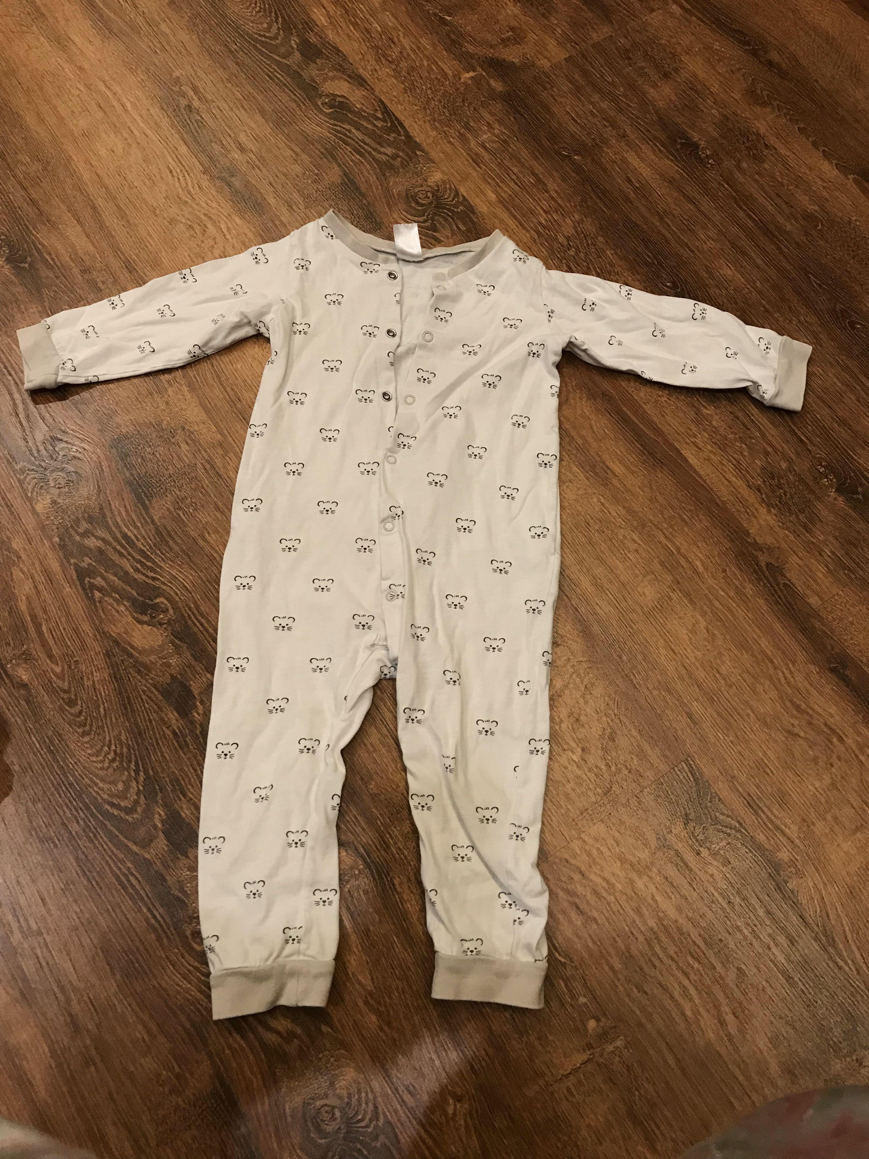 h&m baby sleepsuits