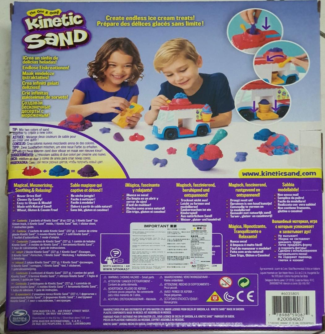 Ice Cream Truck Kinetic Sand Hobbies Toys Toys Games on