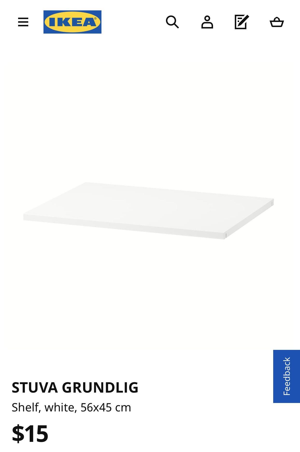 Ikea Stuva Shelf Stuva Grundlig Furniture Shelves Drawers On Carousell