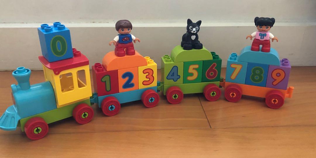 duplo number train set