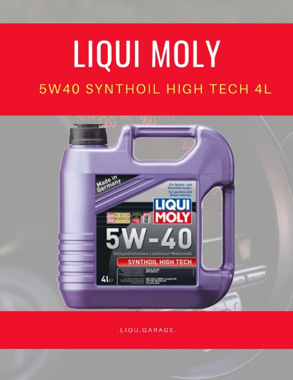 Liqui Moly Synthoil High-Tech 5w40