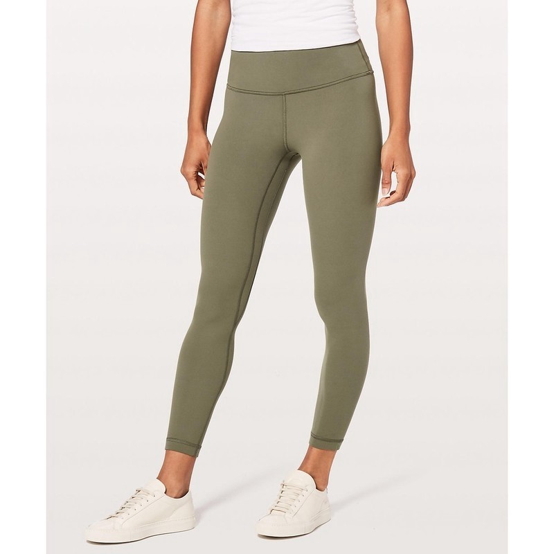 army green lulu leggings