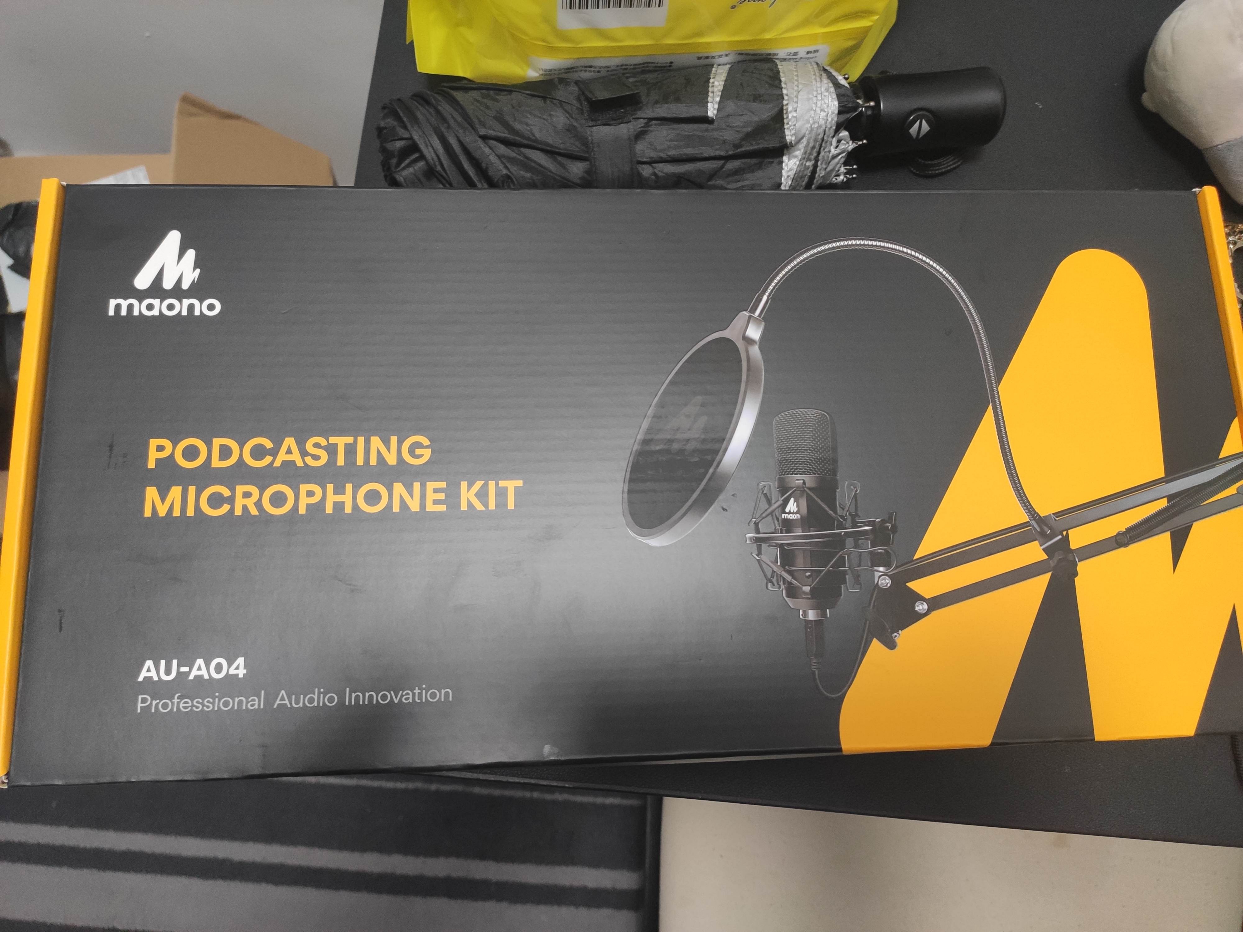 Maono AU-A04, Audio, Microphones on Carousell
