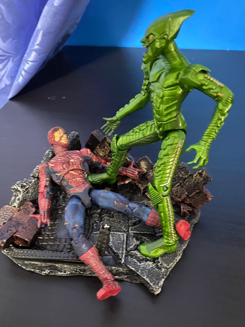Marvel Legends Spiderman & green goblin sam raimi, Hobbies