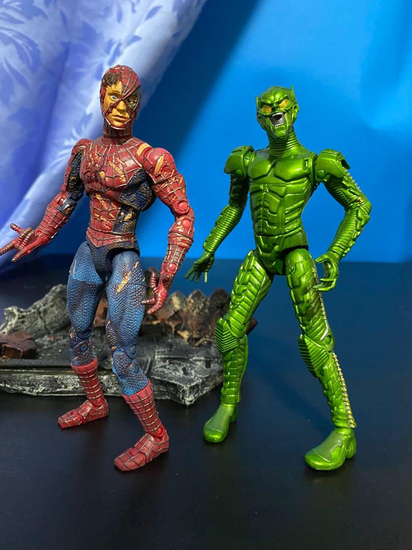 Marvel Legends Toybiz Spider-man & green goblin sam raimi, Hobbies & Toys,  Toys & Games on Carousell