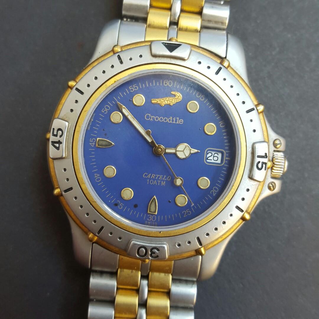 Crocodile watch price Clearance