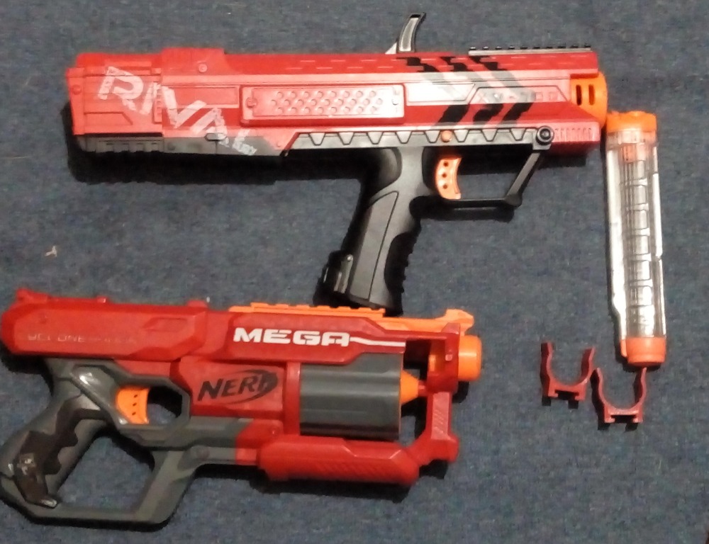 Nerf rival apollo, Nerf mega cycloneshock, Hobbies & Toys, Toys & Games ...