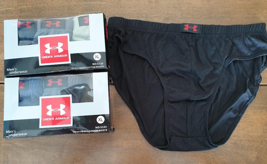 New Under Armour men XL underwear. Never try before., Men's Fashion,  Bottoms, New Underwear on Carousell