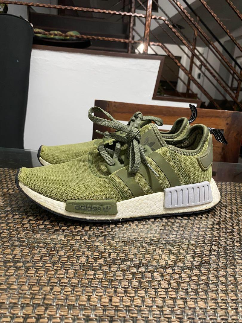 Olive Green Adidas NMD