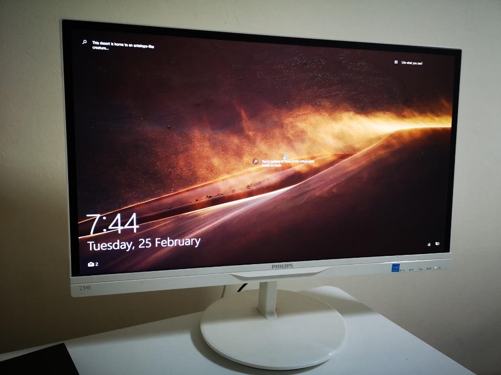 Philips 23'' Monitor 234E5, Computers & Tech, Parts & Accessories ...