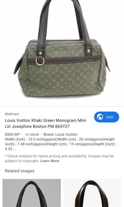 Jual Tas Louis Vuitton Minilin LV Original Authentic Second