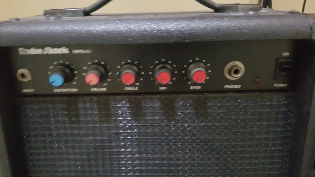 Radio Shack Mic / Guitar / Keyboard Amplifier Model MPS31, Audio