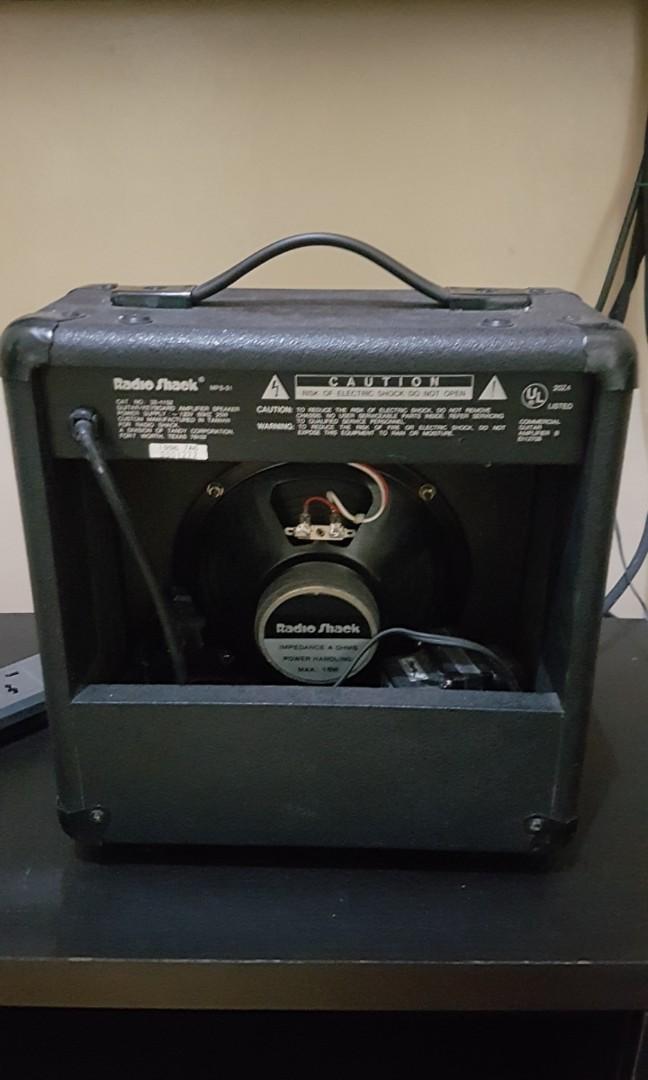 Radio Shack Mic / Guitar / Keyboard Amplifier Model MPS31, Audio
