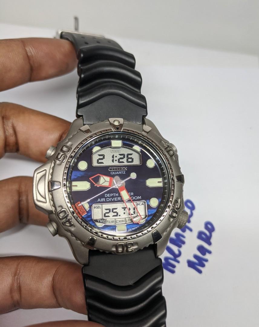Citizen aqualand promaster store titanium