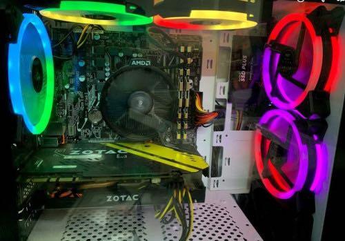 Ryzen 3 2200g gtx 1070 online
