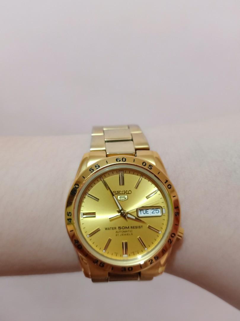 Seiko 5 water 50m resist automatic 21 jewels price online