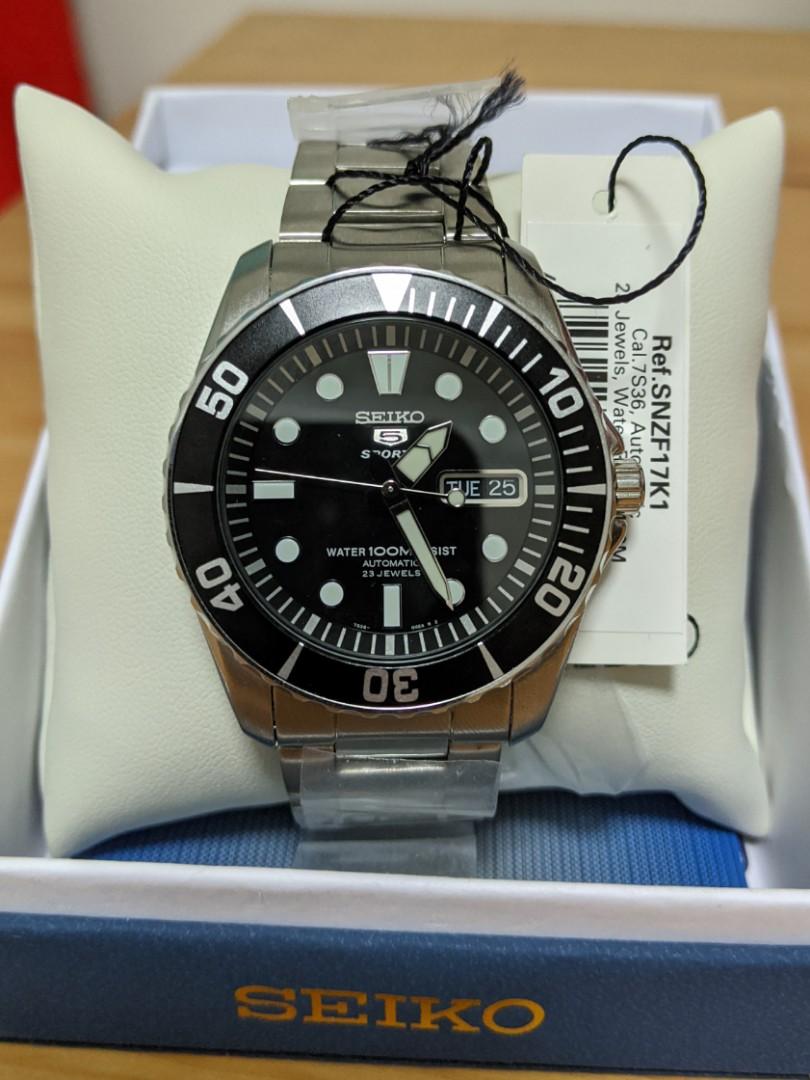 SALE!! Seiko 5 'Sea Urchin' SNZF17, Men's Fashion, Watches & Accessories,  Watches on Carousell
