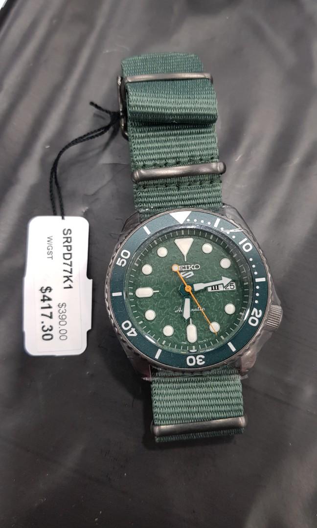 Seiko 5 Sports Srpd 77 K1 Bnib 1 Year International Warranty Upon Date Of Purchase Men S Fashion Watches On Carousell