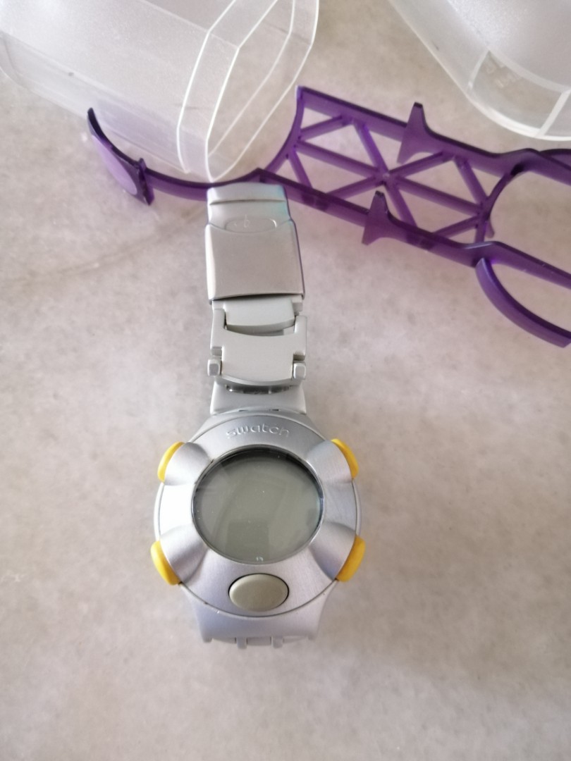 Swatch Webstream Grey Watch (YQS1001AG) | Swatch .beat Alu Watches