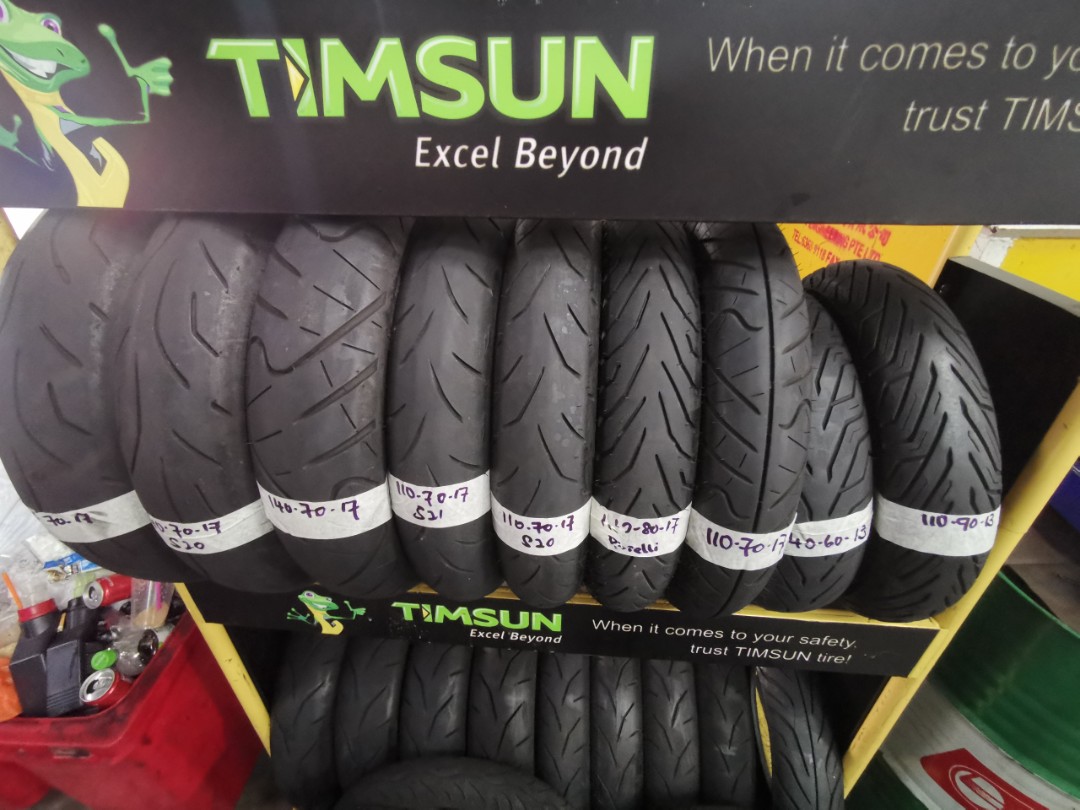 2nd Hand Motorcycle Tyre, Motorcycles, Motorcycle Accessories on Carousell