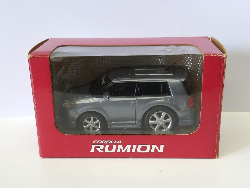 米舖toy 9成新oem Toyota Corolla Rumion 豐田藍色官方非賣品大bb Q版回力車仔 興趣及遊戲 玩具 遊戲類on Carousell