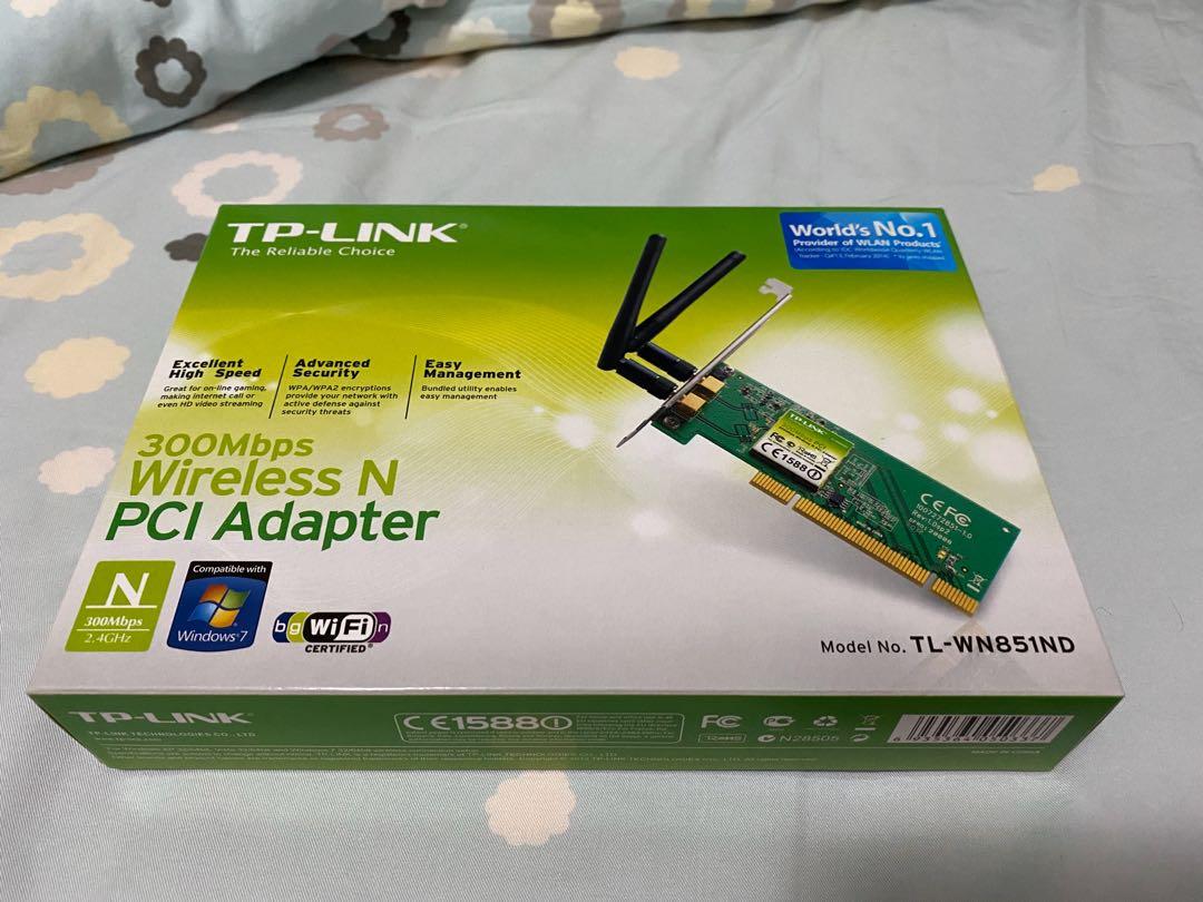 全新TP-LINK WI-FI adapter, 電腦＆科技, 電腦周邊及配件, Wifi及上網相關產品 - Carousell