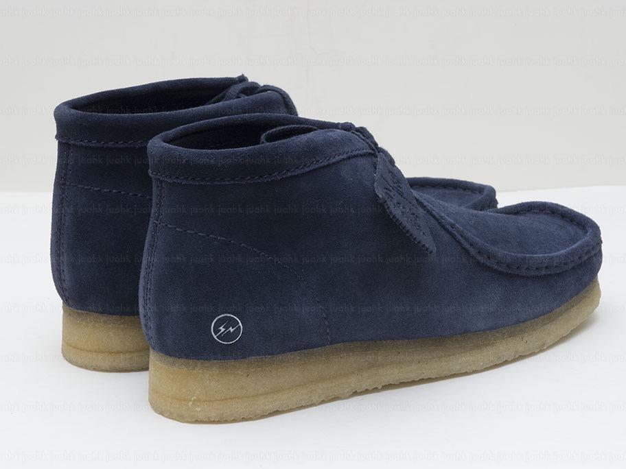 UNIFORM EXPERIMENT X CLARKS WALLABEE FRAGMENT UE GRIZZLY