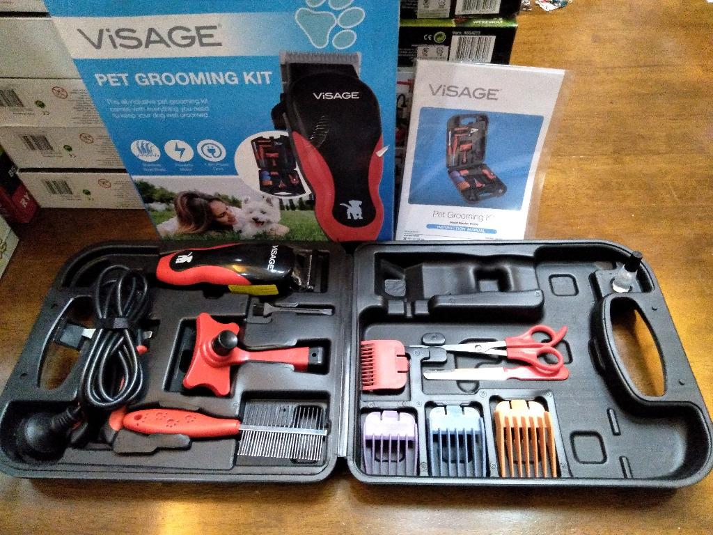 VISAGE Pet Grooming Kit Pet Supplies Health Grooming on Carousell