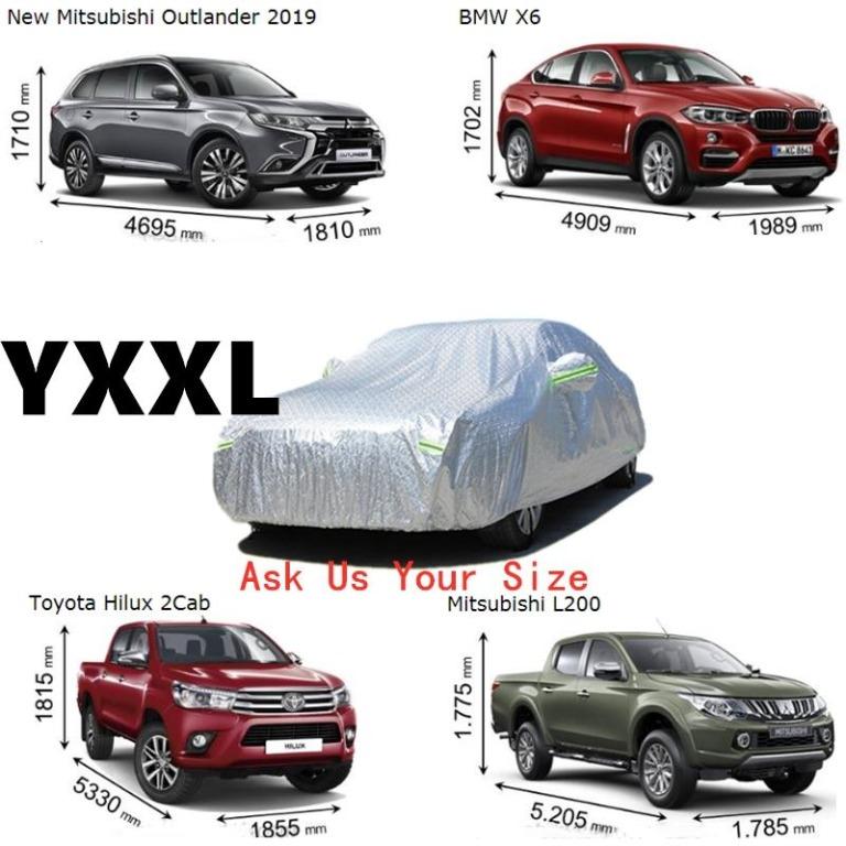 Waterproof Car Cover For Flat Doblo Maxi Xl Hyundai H 1