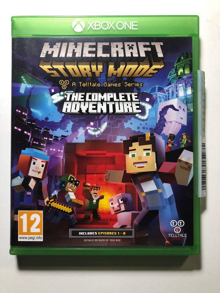 Xbox One Version Minecraft Story Mode Season 1 Complete Video Gaming Video Games Xbox On Carousell